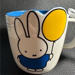 Miffy Blue Double Sided Coffee Tea Mug By Magenta, Brand New